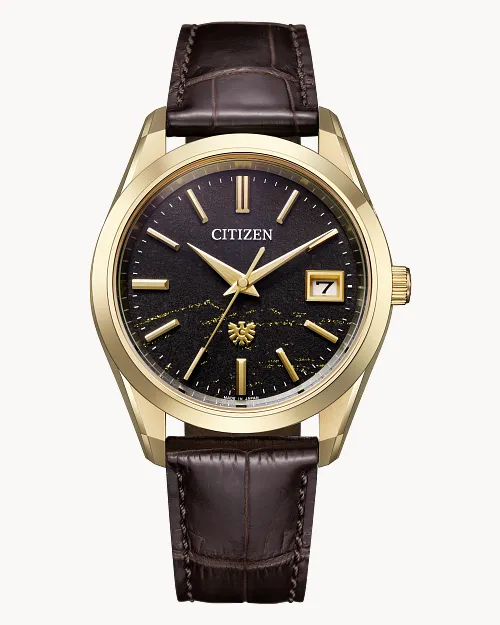 The CITIZEN Brown Dial Crocodile Strap AQ4103-16W | CITIZEN The CITIZEN Brown Dial Crocodile Strap AQ4103-16W | CITIZEN